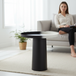 Ramus Black And White Ombre Side Table