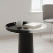 Ramus Black And White Ombre Side Table