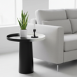 Ramus Black And White Ombre Side Table