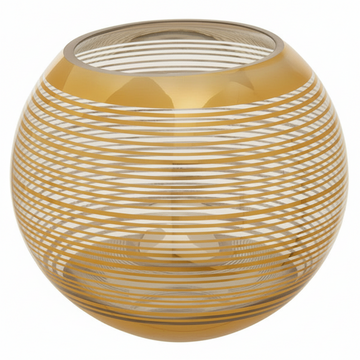 Raya Large Rounded Stripe Vase