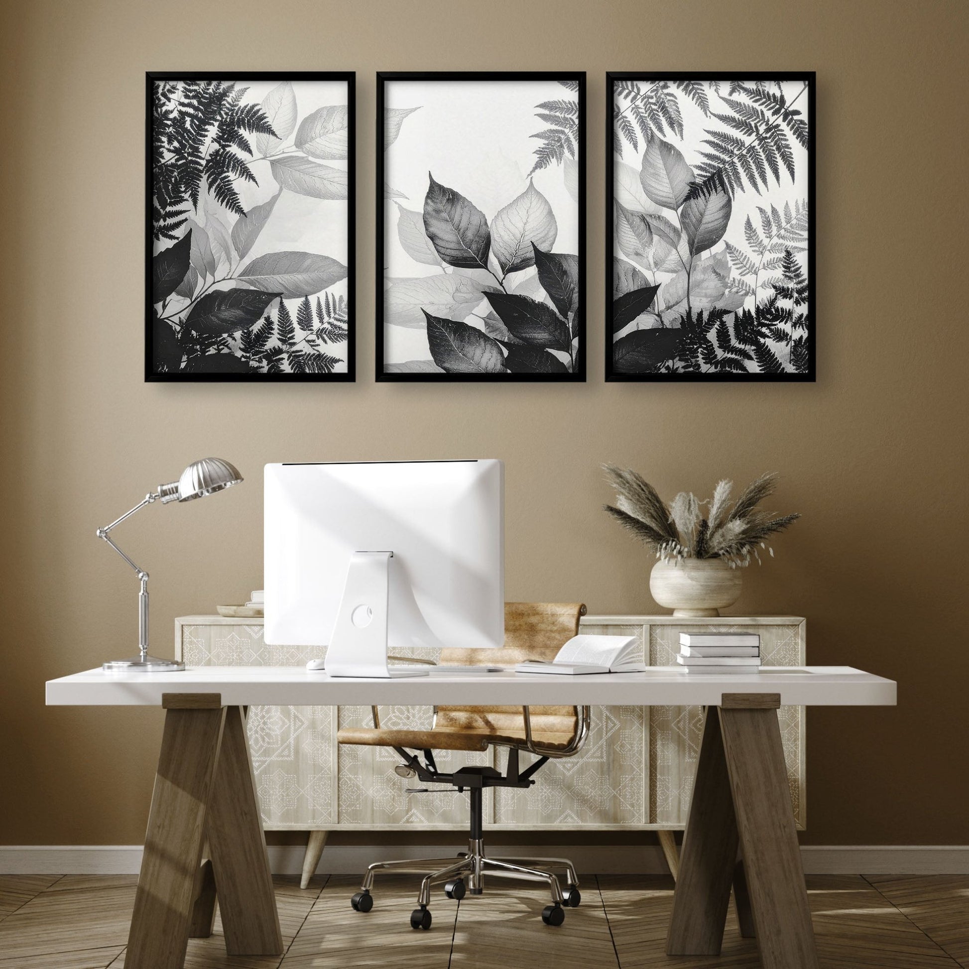 Reception Decoration | Set of 3 Botanical Wall art Prints
