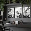 Reception Decoration | Set of 3 Botanical Wall art Prints