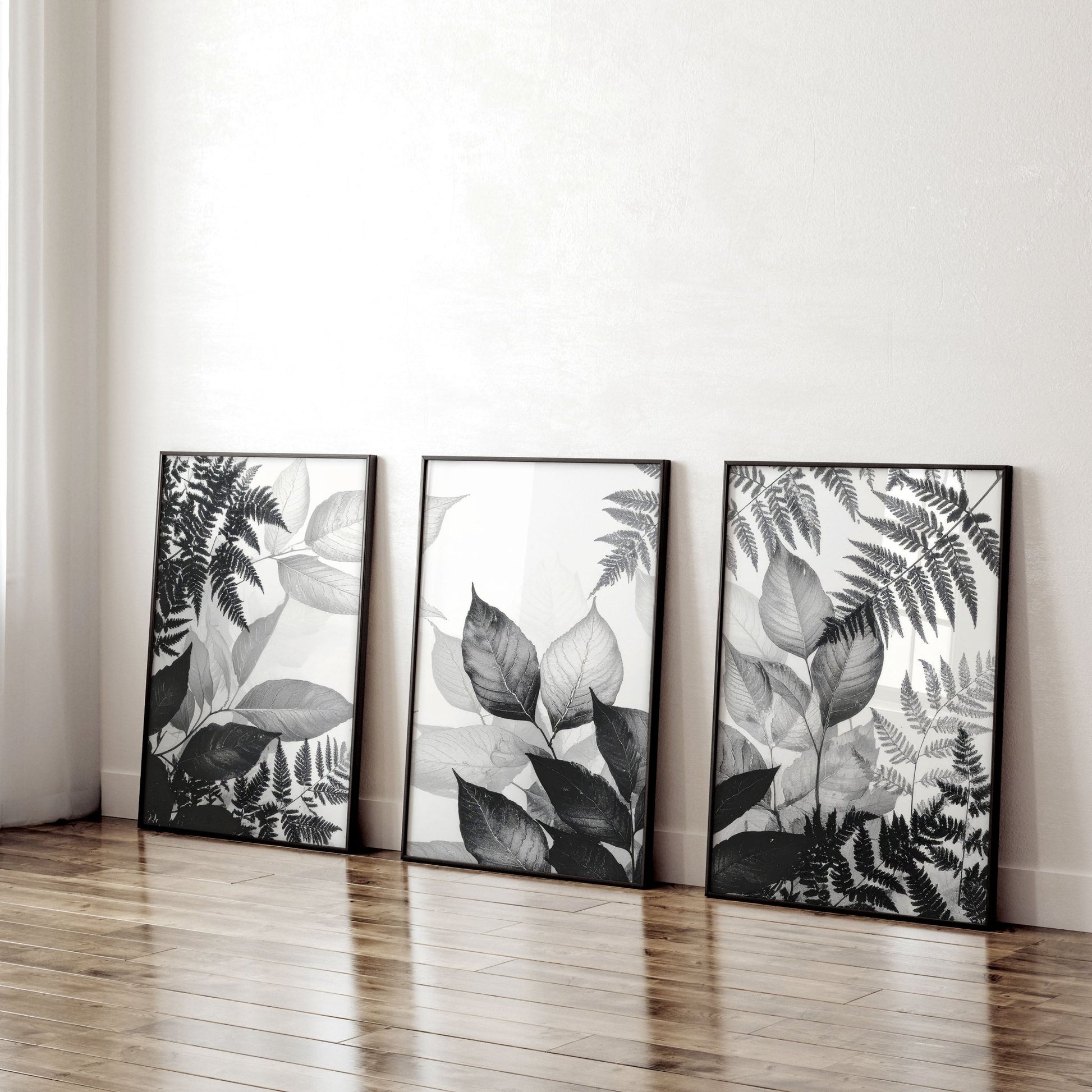 Reception Decoration | Set of 3 Botanical Wall art Prints