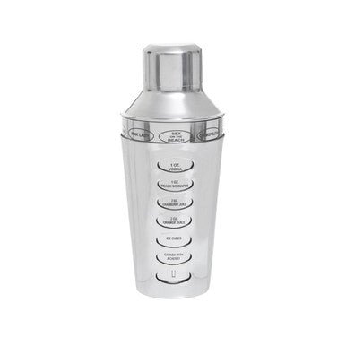 Recipe Silver Cocktail Shaker