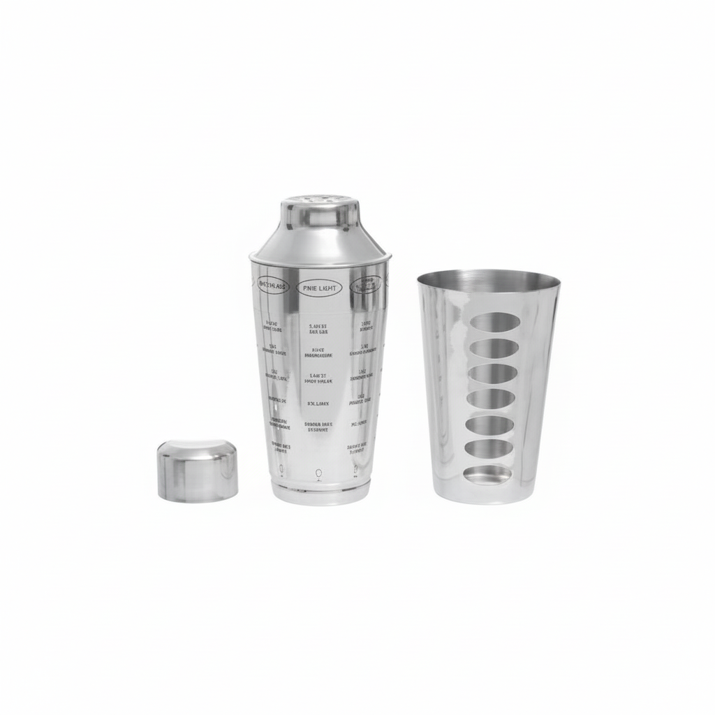 Recipe Silver Cocktail Shaker