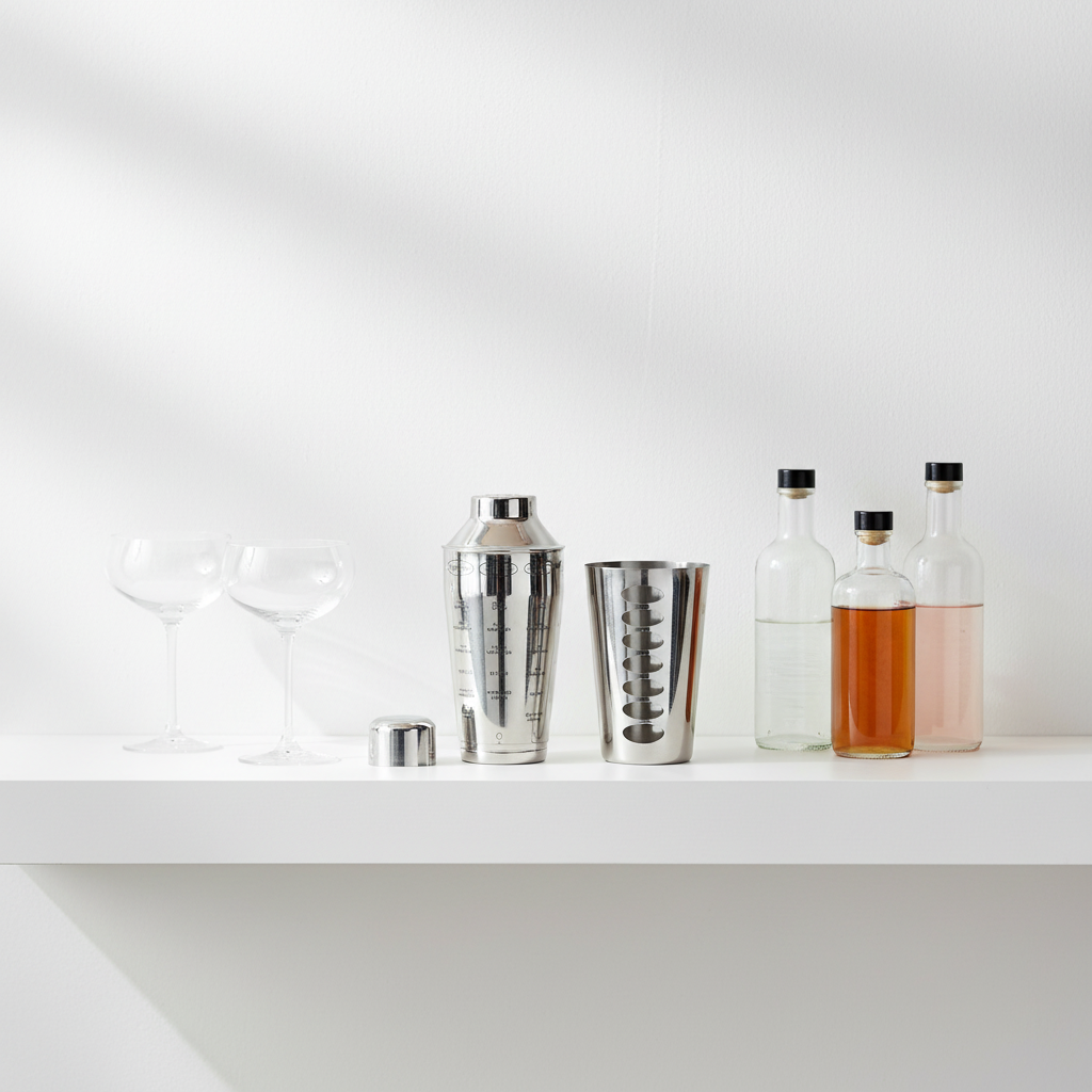 Recipe Silver Cocktail Shaker
