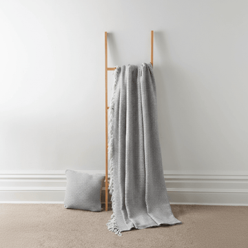 Regal Handwoven Pure Cotton Throw Blanket with Diamond Geometric Pattern Eco - Friendly Durable Bedspread Sofa Cover in Multiple Sizes