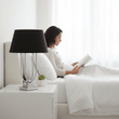 Regents Park Black Shade Table Lamp