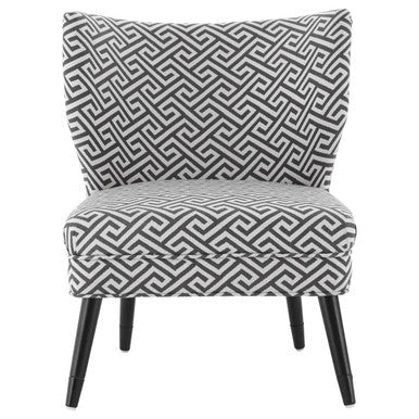Regents Park Greek Key Design Accent Chair