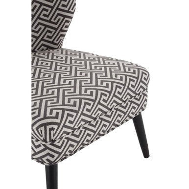 Regents Park Greek Key Design Accent Chair