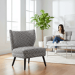 Regents Park Greek Key Design Accent Chair