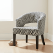 Regents Park Greek Key design Cutout Lounge Chair