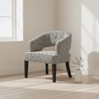 Regents Park Greek Key design Cutout Lounge Chair