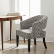 Regents Park Greek Key design Cutout Lounge Chair