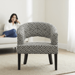 Regents Park Greek Key design Cutout Lounge Chair