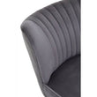 Regents Park Grey Velvet Chair