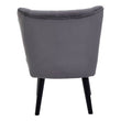 Regents Park Grey Velvet Chair