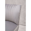 Regents Park Grey Velvet Chair