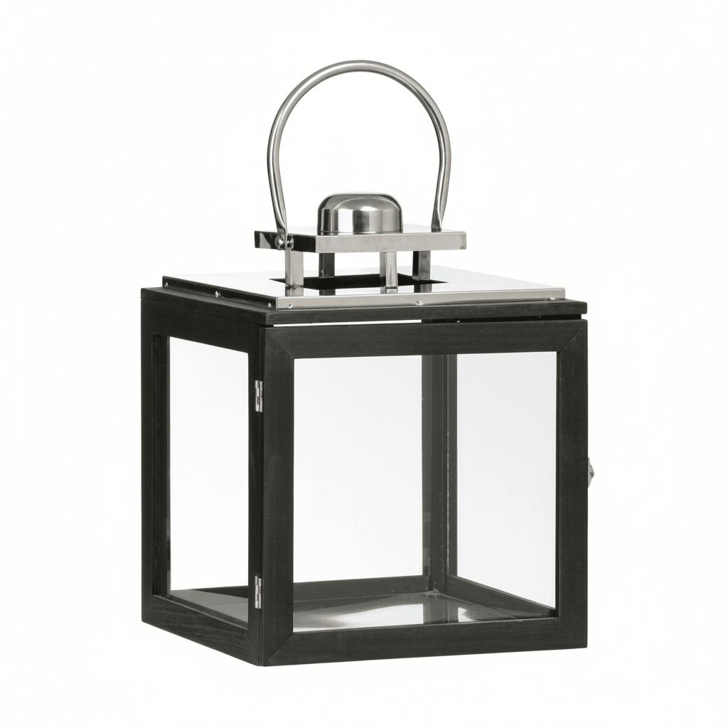 Regents Park Small Stainless Steel Lantern
