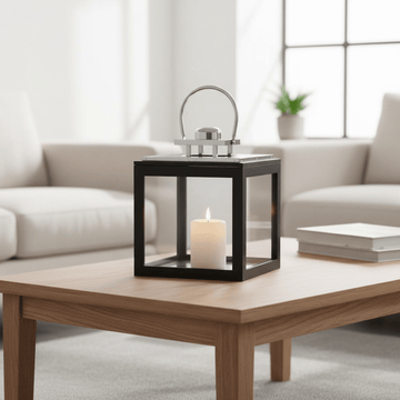 Regents Park Small Stainless Steel Lantern