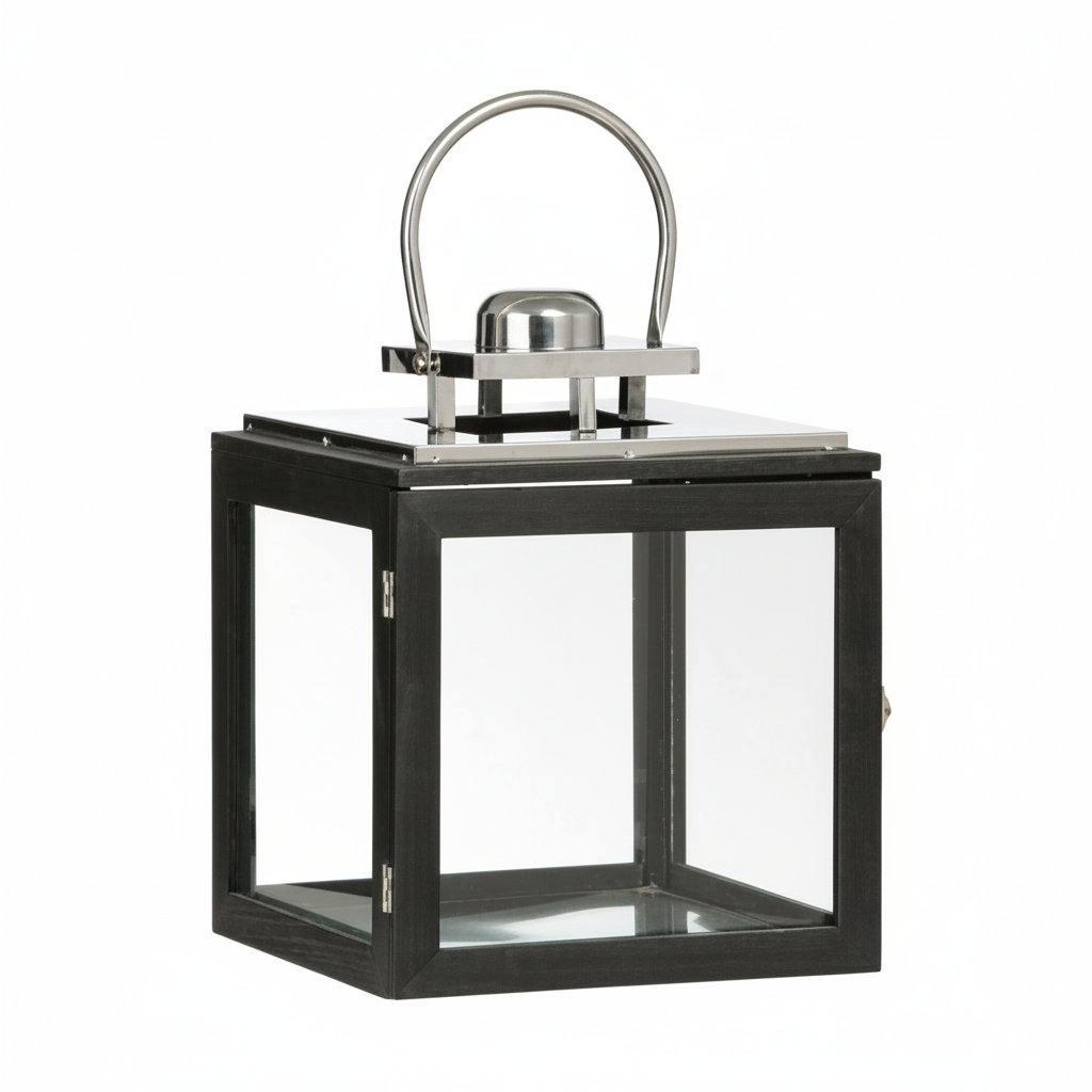 Regents Park Small Stainless Steel Lantern