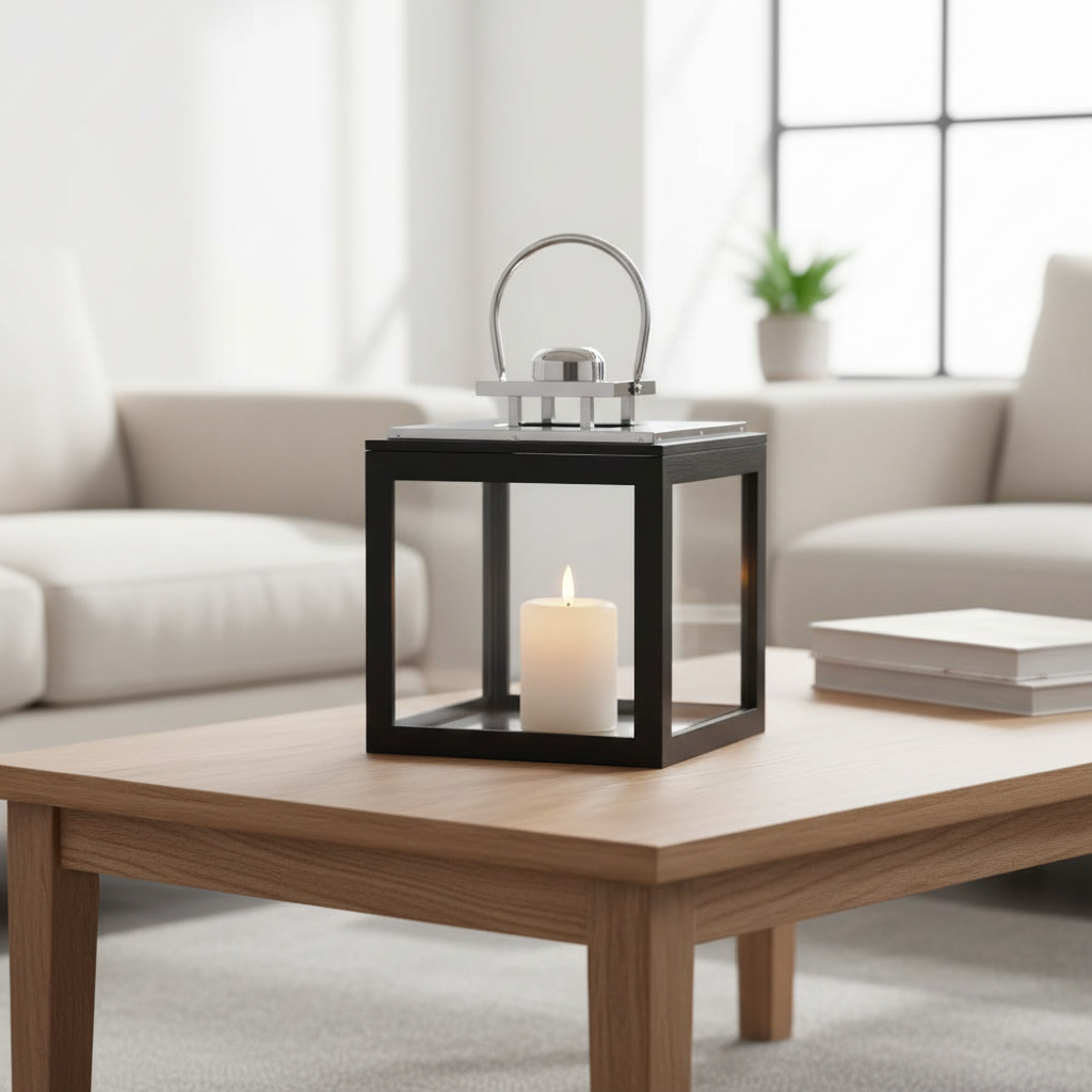 Regents Park Small Stainless Steel Lantern