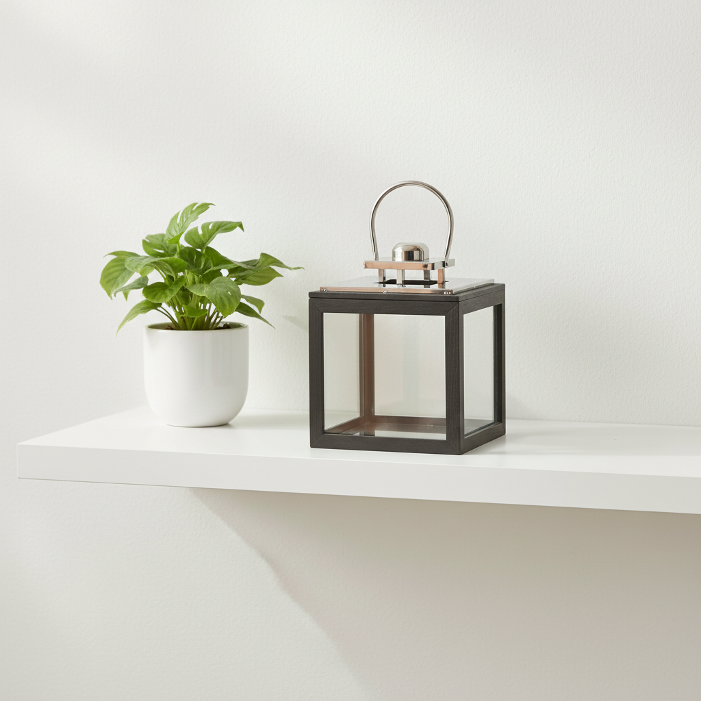 Regents Park Small Stainless Steel Lantern