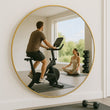 Rei - XXL Round Gold Metal Circle Mirror - 180cm x 180cm