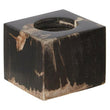 Relic Dark Petrified Wood Tealight Holder