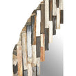 Relic Multi Tile Oval Wall Mirror