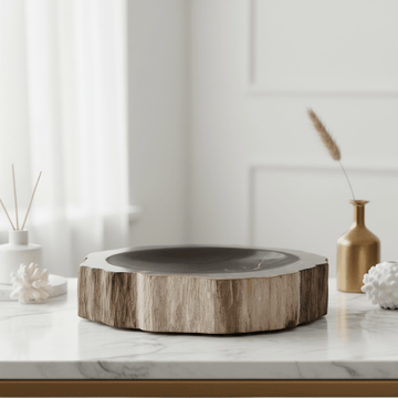 Relic Petrified Wood Bowl