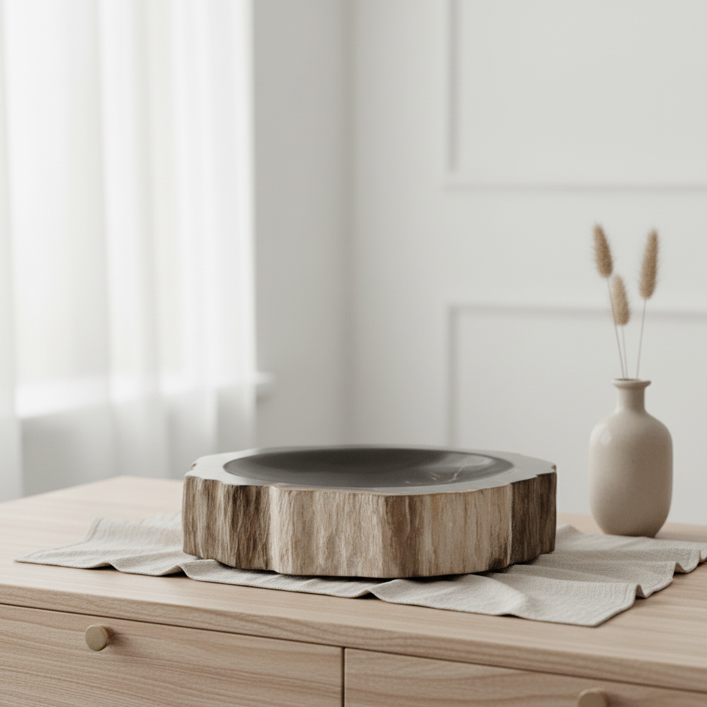 Relic Petrified Wood Bowl