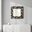 Relic Square Petrified Wood Wall Mirror