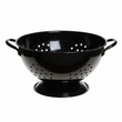 Retro Black Enamel Colander