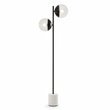Revive Two Light Black Floor Lamp