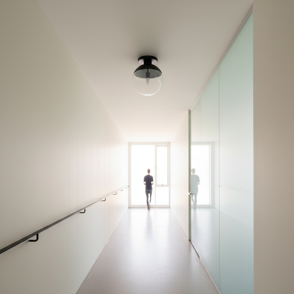 Revive Black Finish Ceiling Light