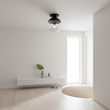 Revive Black Finish Ceiling Light