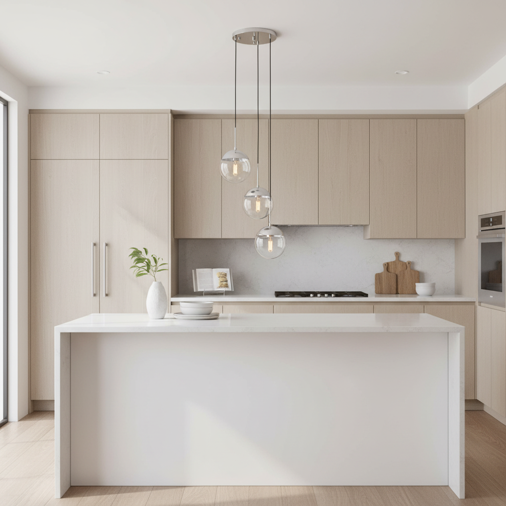 Revive Chrome Finish 3 Pendant Light