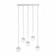 Revive Chrome Finish 5 Pendant Light