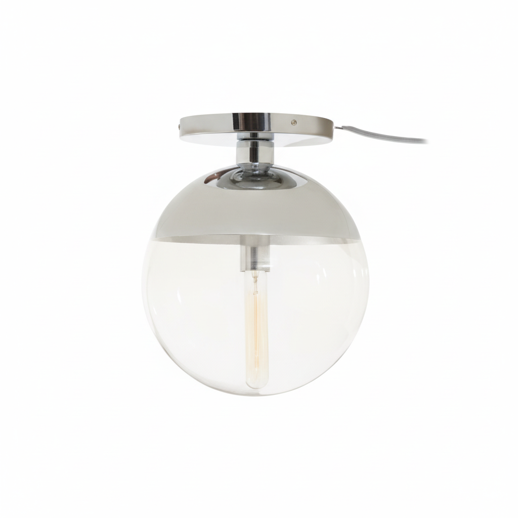 Revive Chrome Finish Ceiling Light