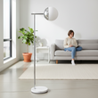 Revive Chrome Finish Floor Lamp