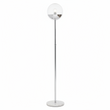 Revive Chrome Finish Metal Floor Lamp