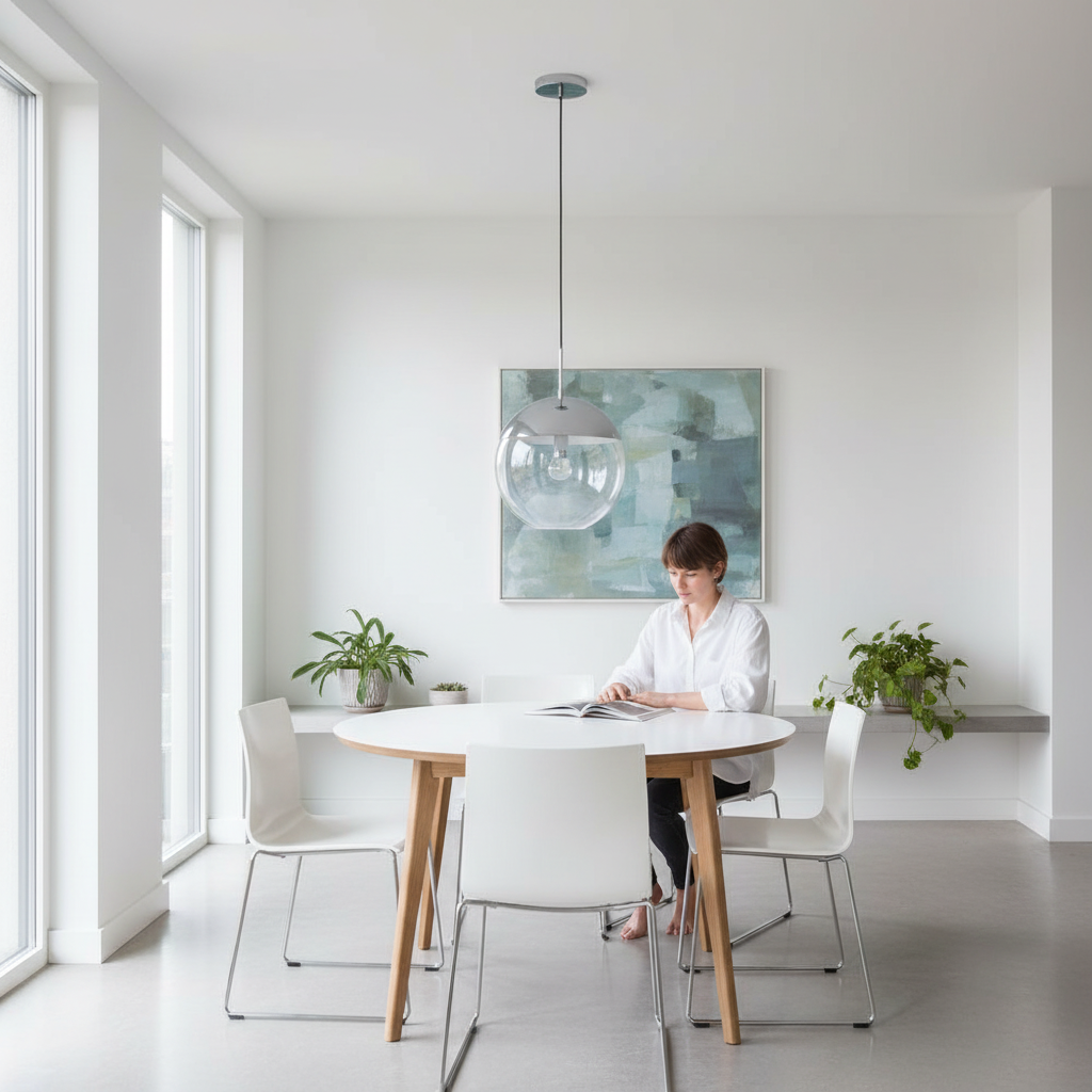 Revive Chrome Finish Pendant Light