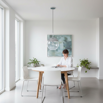 Revive Chrome Finish Pendant Light