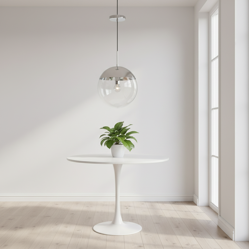 Revive Chrome Finish Pendant Light