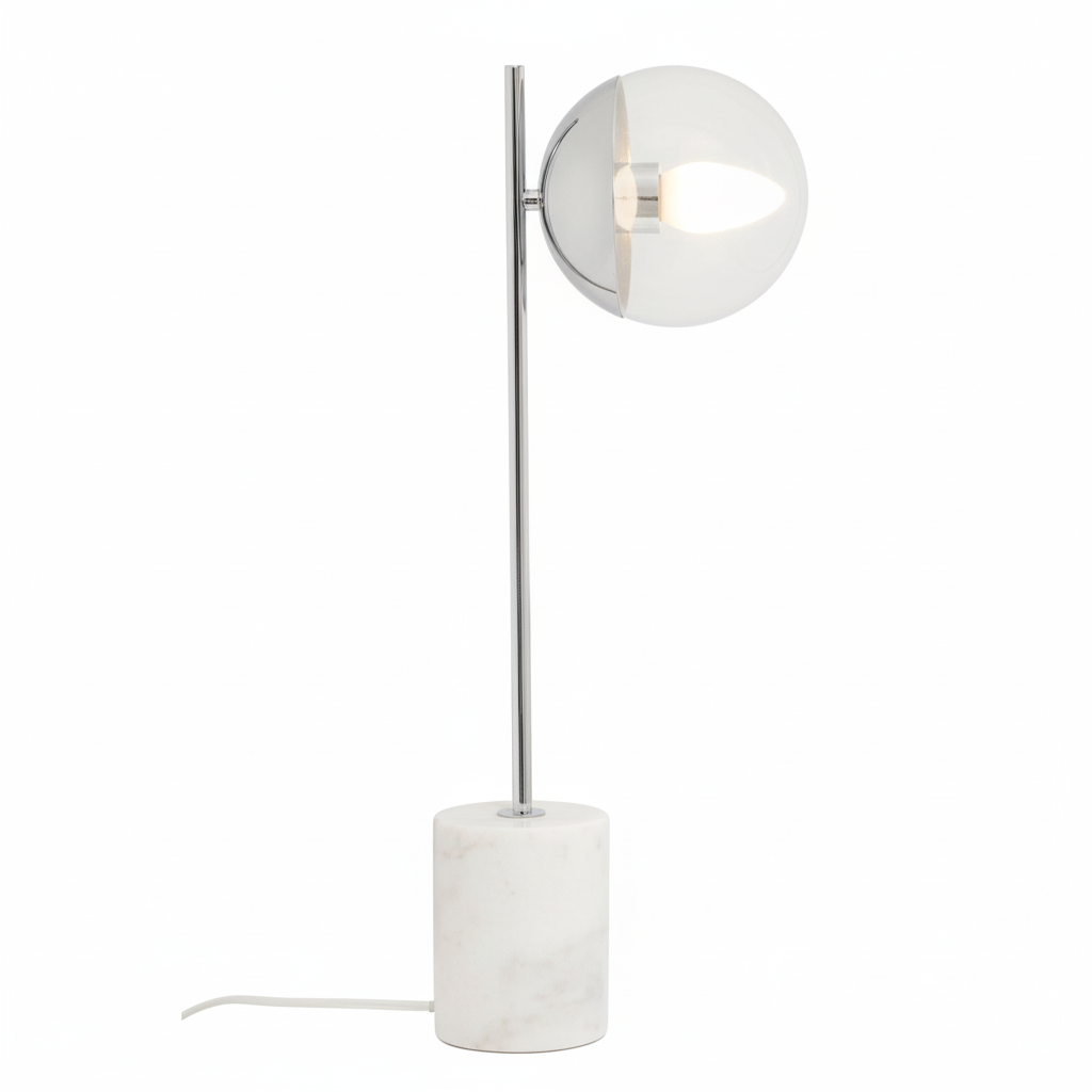 Revive Chrome Finish Table Lamp