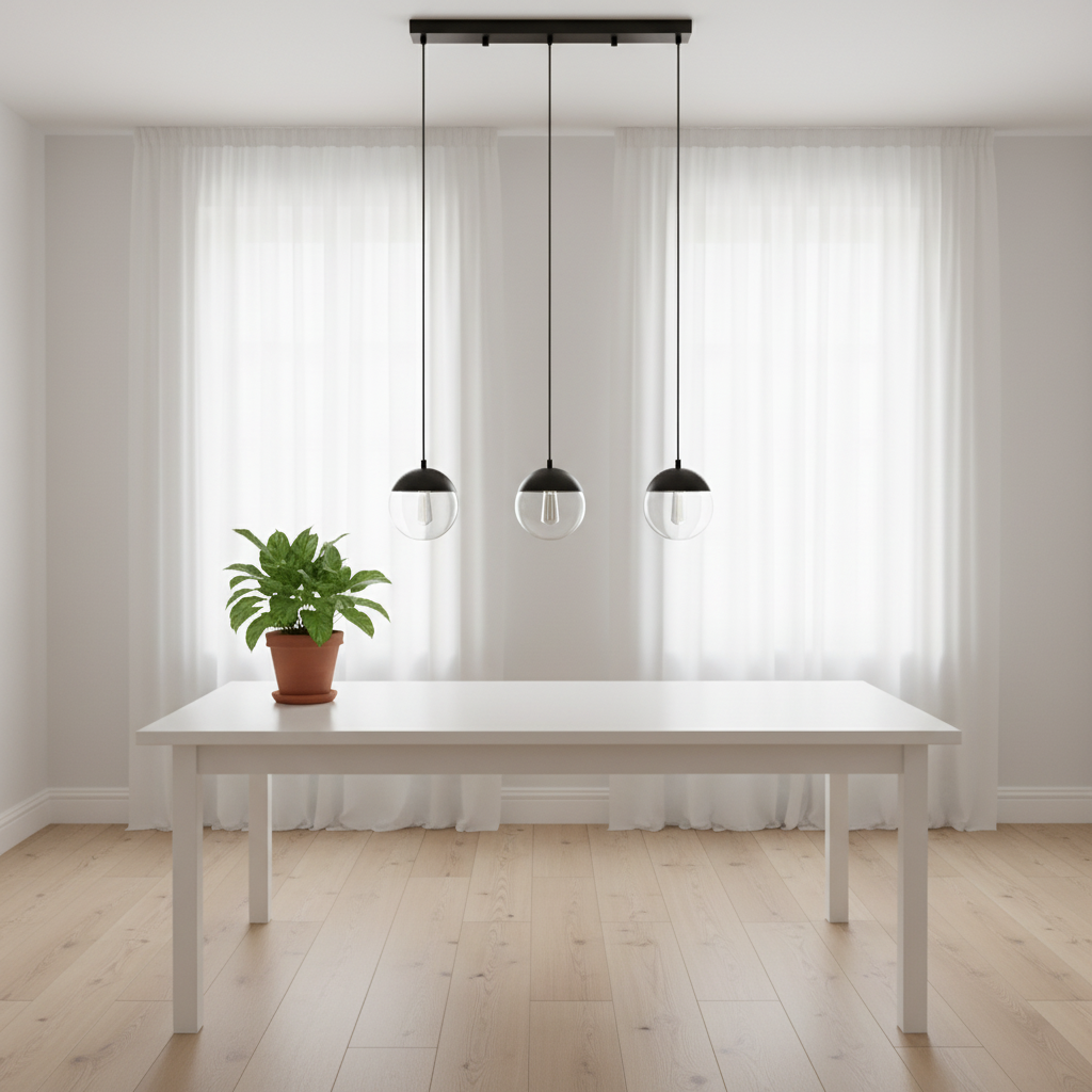 Revive Clear Glass Shades Pendant Light