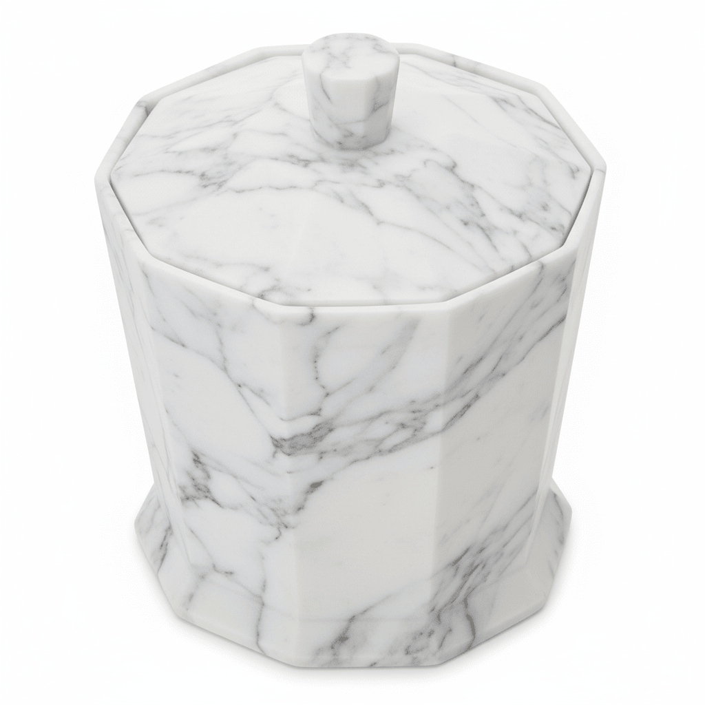 Riviera Grey Cotton Jar