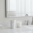 Riviera Two Compartment Toothbrush Holder