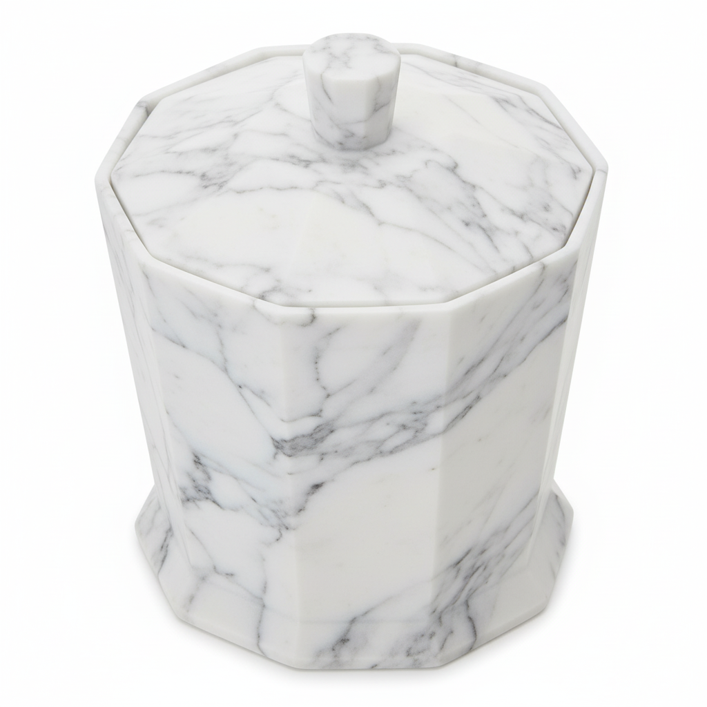 Riviera Grey Cotton Jar